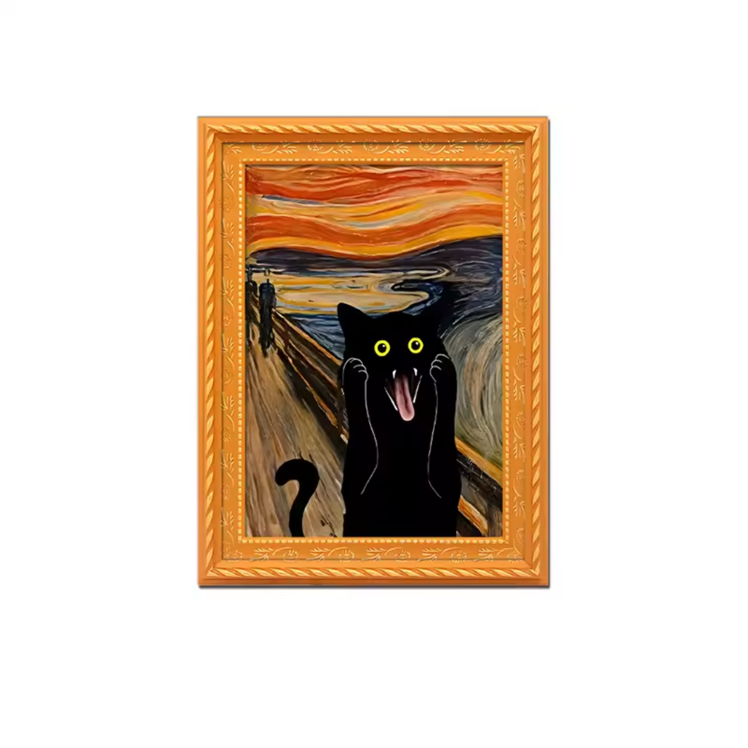 Cuadro Imán Felino